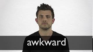 How to pronounce AWKWARD in British English [upl. by Darom]