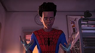 “Miles Morales Finally Controls His Powers”  SpiderMan Into The Spiderverse HD [upl. by Ahsino]