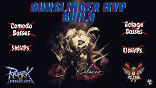 Gunslinger Pistol MVP  Boss Hunt Build  Ragnarok Mobile Eternal Love ROM Gunslinger MVP Ragna [upl. by Aicert]