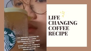 Almond Milk Coffee that Changed My Life [upl. by Pengelly]