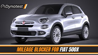 Fiat 500X  MILEAGE BLOCKER from Dynotest  Installation and use [upl. by Claude]