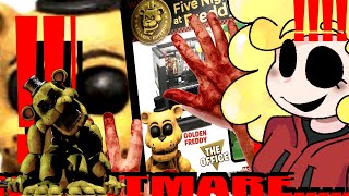 building the FNAF Office Lego Set discontinued also Golden Freddy is here [upl. by Einalam]