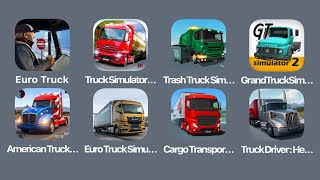 Euro Truck SimulatorTruckers of Europe 2Trash Truck SimulatorAmerican Truck SimulatorTruckDriver [upl. by Aikemat770]