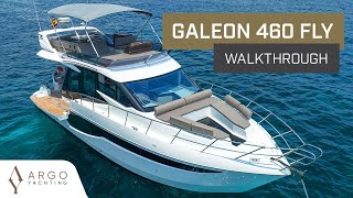 2023 Galeon 460 FLY  Flybridge Yacht Tour amp Walkthrough [upl. by Eelinnej839]