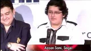 Adnan Sami launches his son Azaan Sami [upl. by Celle]