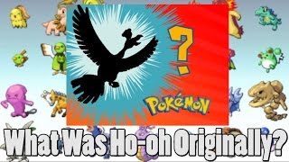 Pokemon Theory What Was Hooh Originally [upl. by Sikras583]