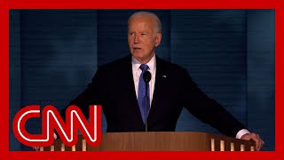 Hear Biden speak on first night of DNC [upl. by Einnor751]