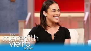 Paula Patton On Life After Robin Thicke  The Meredith Vieira Show [upl. by Arnst]