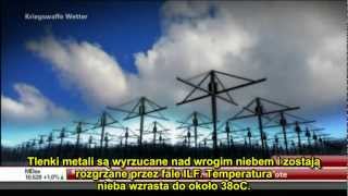 Inżynieria pogodowa  niewidzialna broń ostateczna chemtrails update 2012 [upl. by Raymund329]