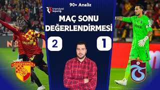 OCAK AYI KRİTİK GÖZTEPE 21 TRABZONSPOR MAÇ SONU DEĞERLENDİRMESİ [upl. by Annahsor]