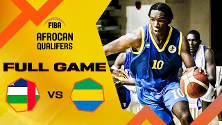 Central African Rep v Gabon  Full Basketball Game  FIBA AfroCan 2023  Qualifiers [upl. by Salokcin800]