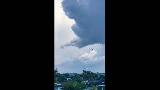 Striking abstract cloudscape as storm arrives ⛈️ [upl. by Munafo]