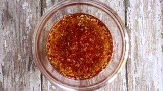 How to make Nuoc Mam Vietnamese salad dressing [upl. by Napier]