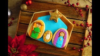 Manualidad  Nacimiento de galletas [upl. by Leahcir]