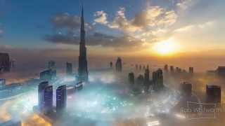 Dubai Flow Motion in 4K  A Rob Whitworth Film [upl. by Inahs]