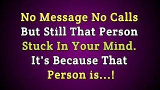 No Message No Calls And Still That Person Stuck  Quotes  Psychology Quotes [upl. by Eterg]