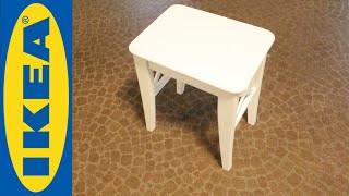 How to assemble Ikea Ingolf Stool [upl. by Imak]