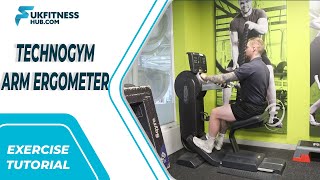 Exercise Tutorial Technogym Arm Ergometer [upl. by Iney]