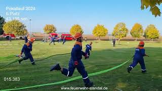 Pokallauf der Jugendfeuerwehren des Landkreises Stendal 2024 [upl. by Kyriako]