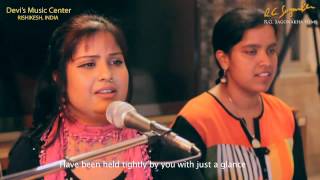 Devi Music Ashram Rishikesh India  chhap tilak  singer Devi amp Neeti [upl. by Cleopatra]