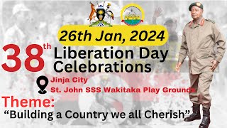 MUSEVENI FULL SPEECH AT NRM 38TH ANNIVERSARY LIBERATION DAY 2024 [upl. by Elokkin114]