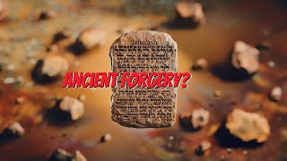 The Jehoash Tablet Truth or Masterful Forgery [upl. by Sinne672]