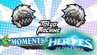 【Heroes of the Storm】“Tokyo Machine” Epic Moments！ [upl. by Elocim]