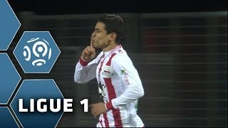 Goal Benjamin ANDRE 8  AC AjaccioFC SochauxMontbéliard 11  250114  ACAFCSM [upl. by Navac]