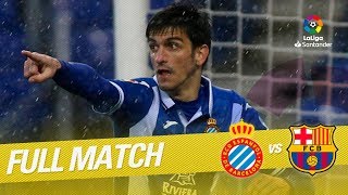 Full Match RCD Espanyol vs FC Barcelona LaLiga 20172018 [upl. by Tobin219]