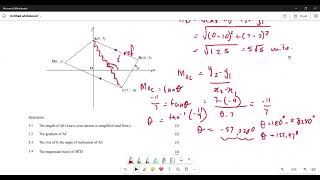 ANALYTICAL GEOMETRY GRADE 11 EXAM QUESTION  NOV 2022 [upl. by Ronyam831]