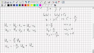 Partielle Differentialgleichung 1 Ordnung [upl. by Wiseman]