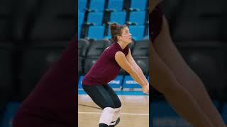 Gopher Volleyball Practices at UCLA [upl. by Ailahs]