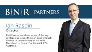 Ian Raspins Testamentary Trust Taxation Podcast [upl. by Negeam]