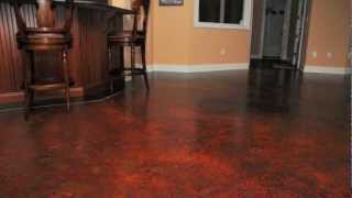 SUNDEK  SunStain  Concrete Staining Solutions [upl. by Epilihp]