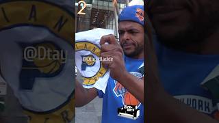 Knicks Fans React To Game 7 Lost To Pacers [upl. by Yelyr]