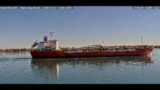 Jutlandia Swan Downbound for The Gulf of Mexico October 24 2024 [upl. by Questa]