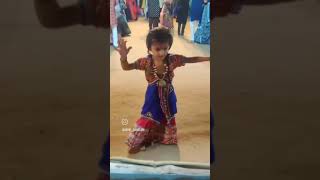 anaisha learn garba in 1sttime in gujrat [upl. by Akeret]