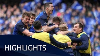 Leinster v Saracens QF1  Highlights – 01042018 [upl. by Ahsiaa]