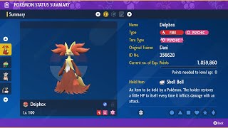 Delphox  Solo  7 Star Infernape Raid  Pokemon ScarletViolet [upl. by Rhodia]