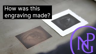 How are engravings and mezzotints made  Artistic Techniques [upl. by Nyrol303]