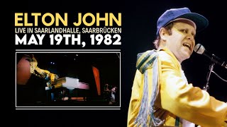 Elton John  Live in Saarbrücken May 19th 1982 [upl. by Ttebroc]