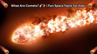 What Are Comets ☄️✨  Fun Space Facts for Kids [upl. by Lletnahc]