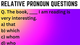 Relative Pronouns 5 Learn English [upl. by Yenruoc]