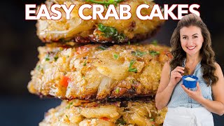 OUR FAVORITE CRAB CAKES RECIPE  DIPPING SAUCE [upl. by Kcirdor]