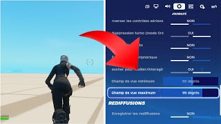 Nouveau Parametres et 2 sensibilité sur Console pour 2024 sur Fortnite [upl. by Yalcrab]