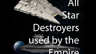 All Star Destroyers used by The Empire Legends [upl. by Nuy]