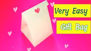 How To Make a Paper Bag  Origami Gift Bag  Paper Bag  ‎CraftBaishakhi [upl. by Cosme99]