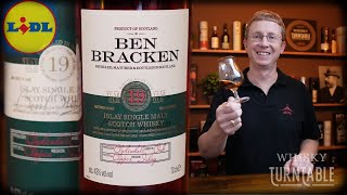 Lidl  Ben Bracken  19 Jahre Islay Single Malt 43  Vol [upl. by Honan976]