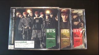 Unboxing BTS Bangtan Boys 防彈少年團 1st Japanese Single NO MORE DREAM All Editions [upl. by Eneleh933]