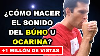 Como hacer el sonido de un búho con las manos  Llamada india  Tutorial [upl. by Letnahs]